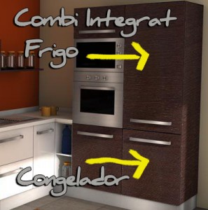 Frigorífics "COMBI" per reformes integrals de cuines